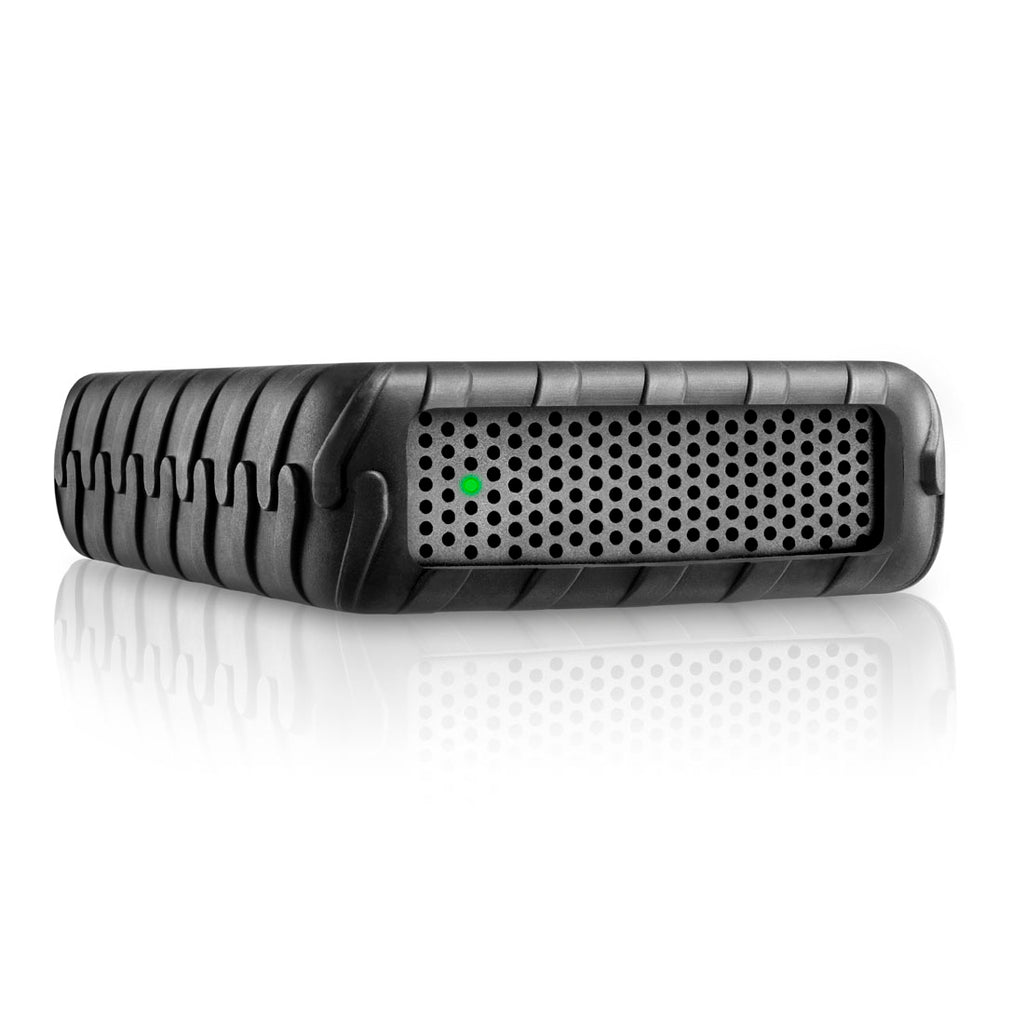 Glyph Blackbox Pro desktop rugged external hard drive 7200rpm USB-C (compatible with USB 3.0/2.0 Thunderbolt 3) side