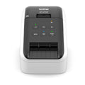 Brother QL-810WC desktop USB 2.0 Wi-Fi black and red printing label printer front