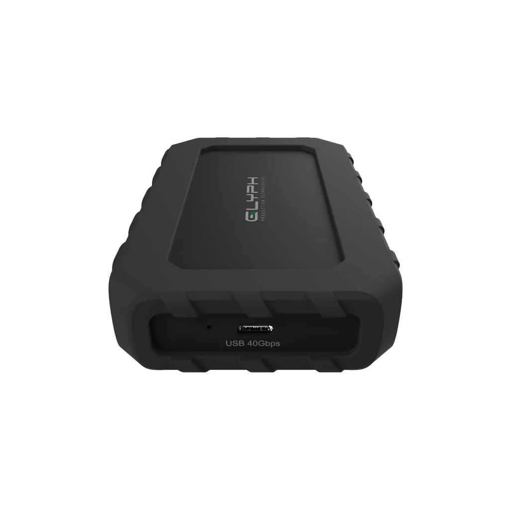 Glyph Atom EX40 High-Intensity USB4 NVMe SSD external hard drive port