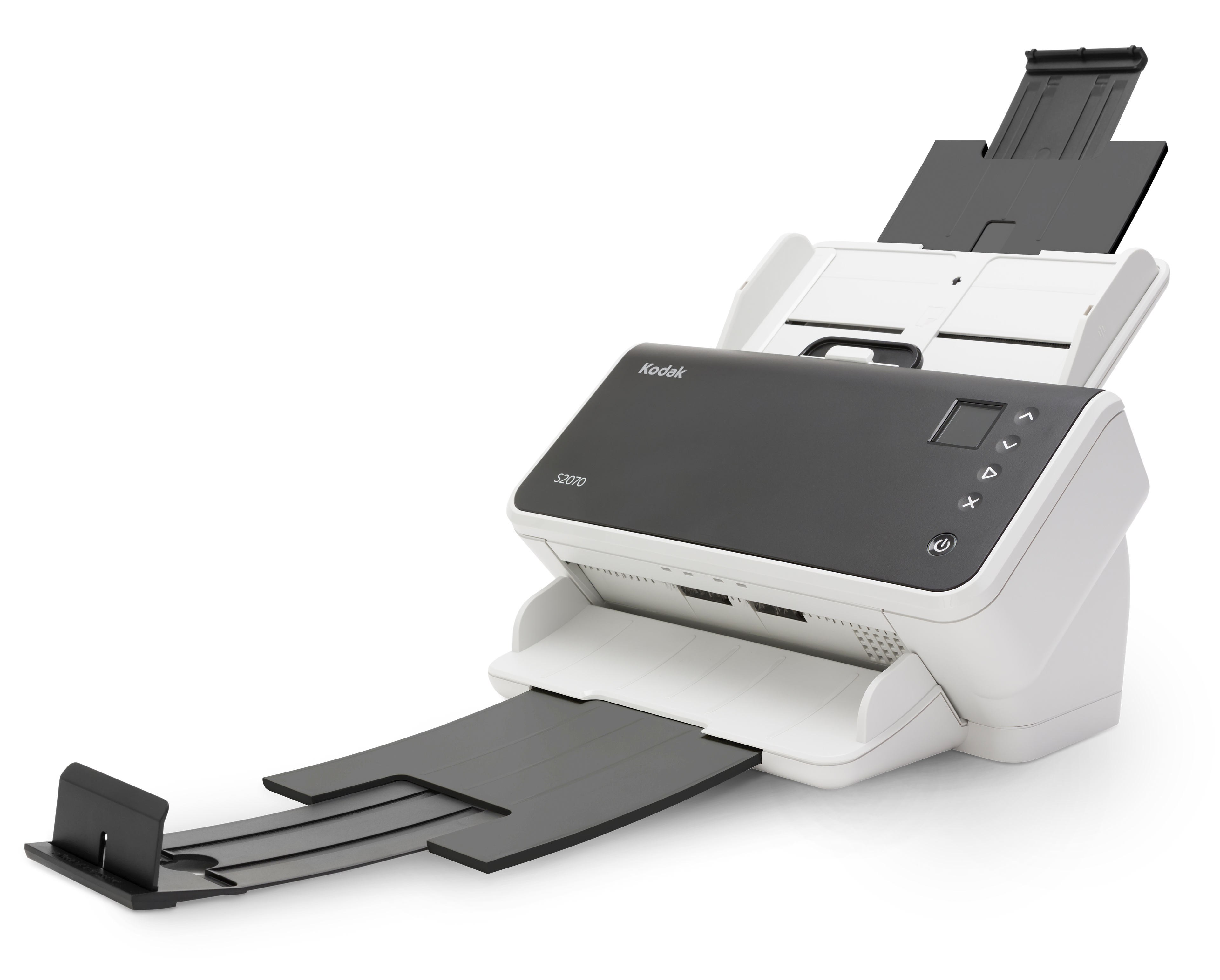 Kodak Alaris S2070 A4 70ppm 600 dpi document scanner USB 3.2 Gen 1 front left open