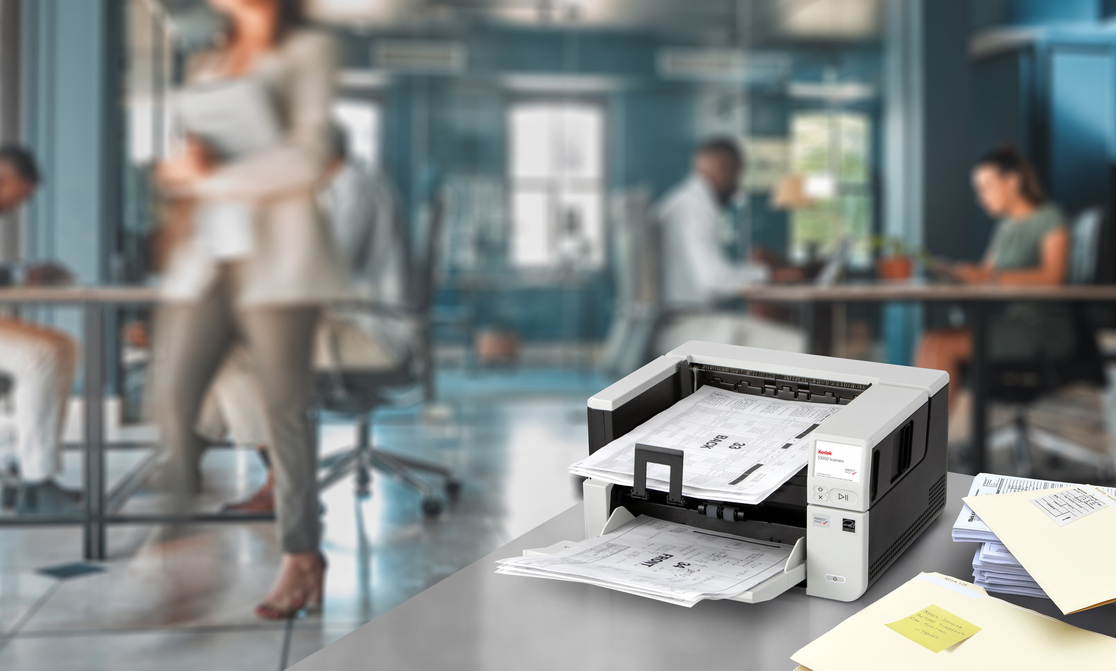 Kodak Alaris S3100 A3 document scanner 100ppm 600 dpi USB 3.2 Gen 1 (3.1 Gen 1) and Ethernet lifestyle