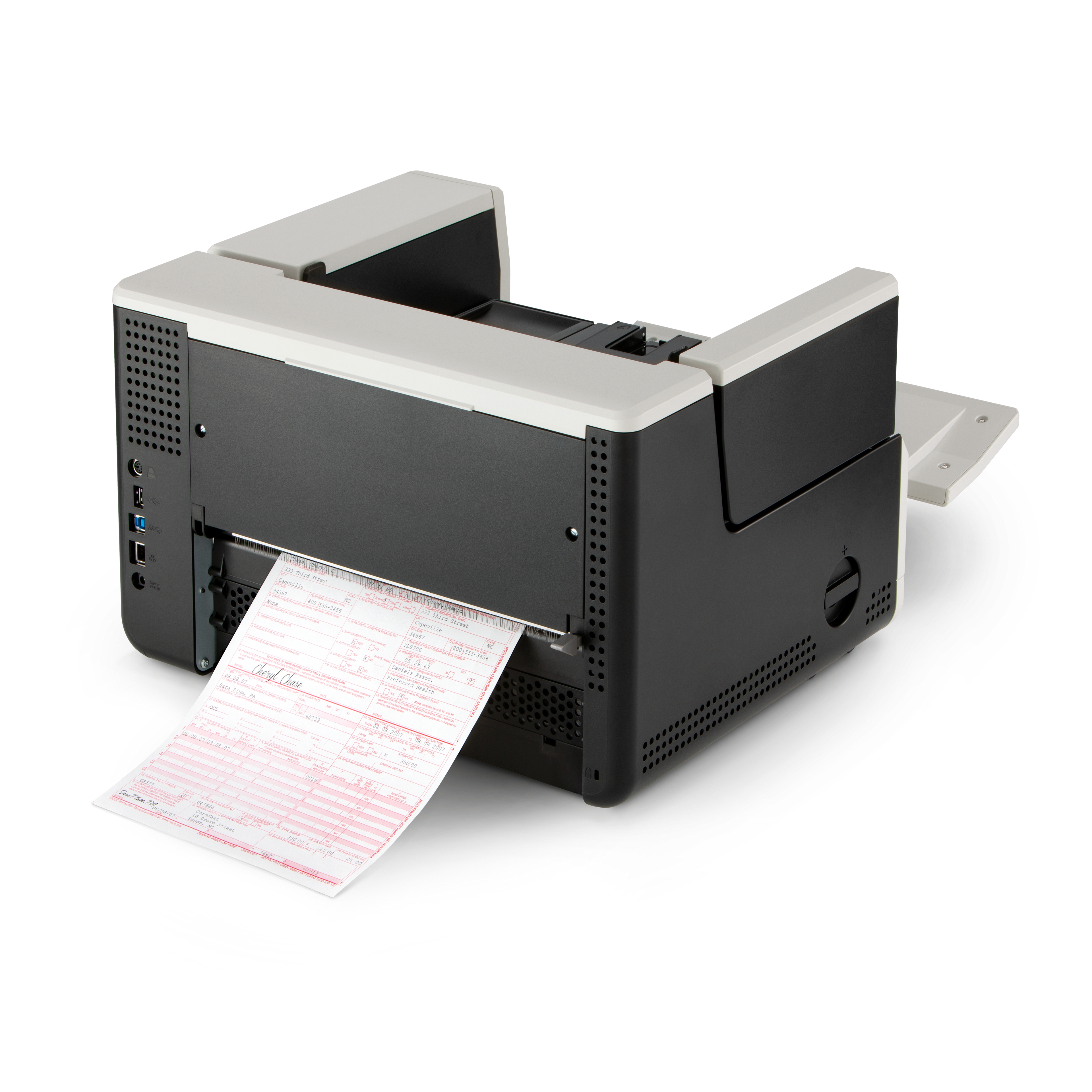 Kodak Alaris S3140 Max A3 document scanner 140ppm 600 dpi USB 3.2 Gen 1 (3.1 Gen 1) and Ethernet rear left