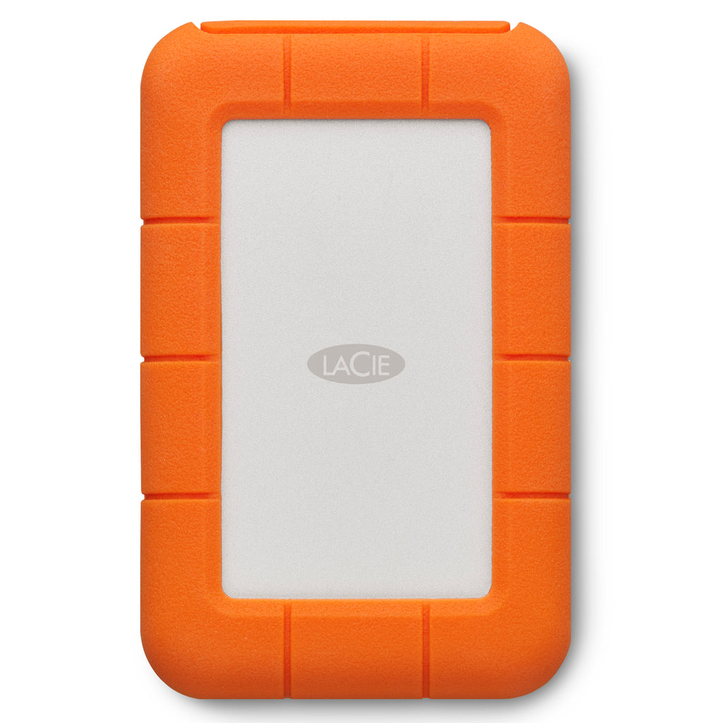 LaCie Rugged Secure 2TB encrypted mobile hard drive USB-C STFR2000403