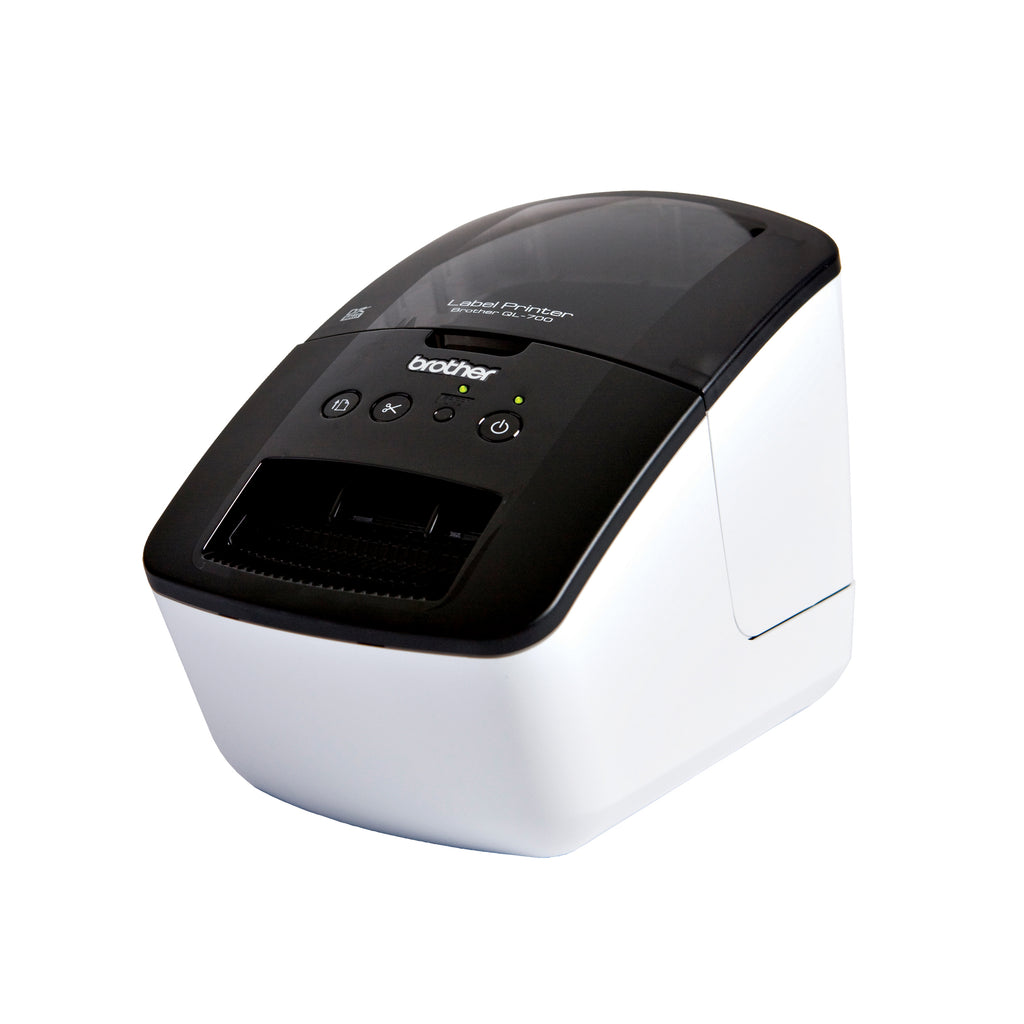 Brother QL-700 office label printer left