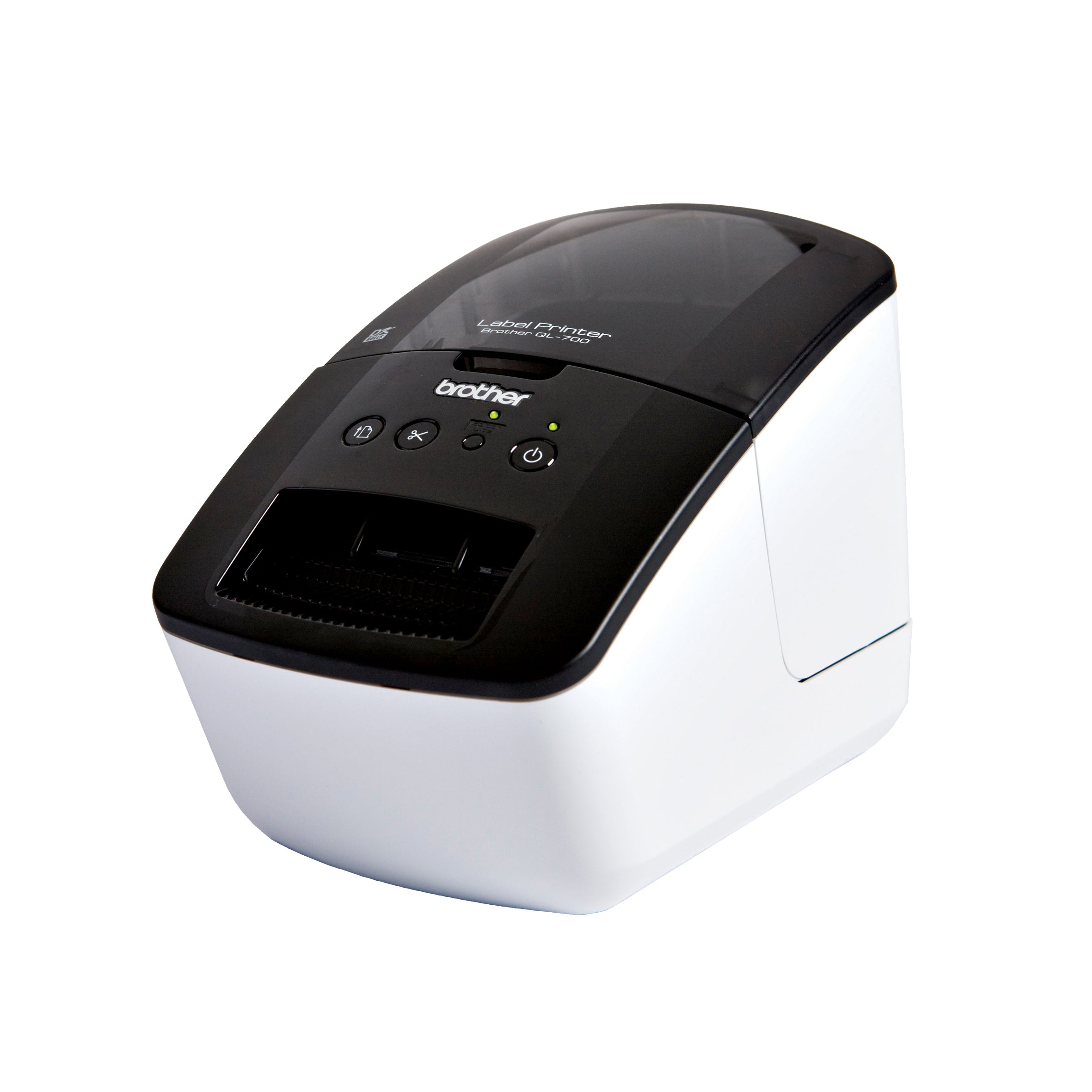 Brother QL-700 office label printer left
