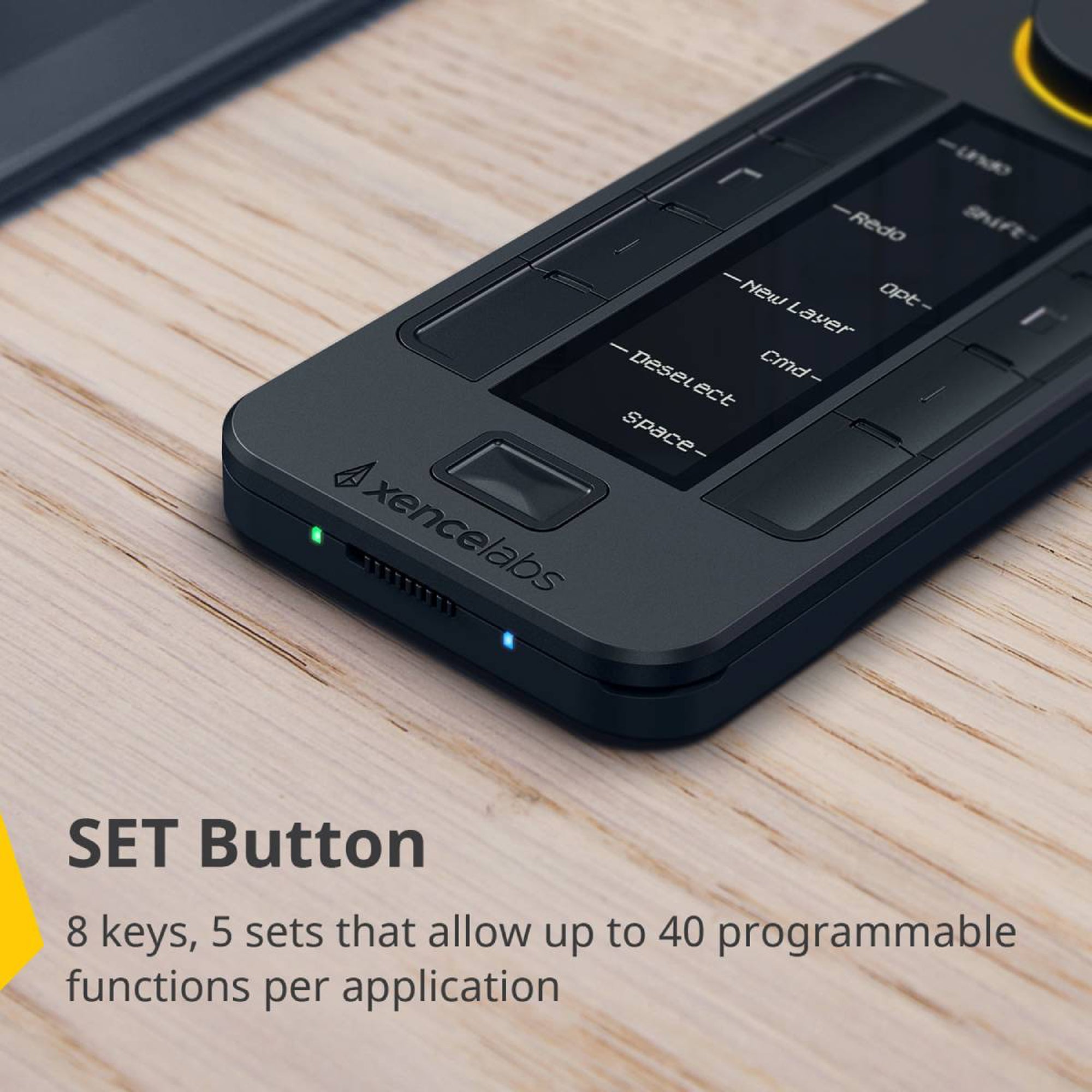 Xencelabs Quick Keys remote set button