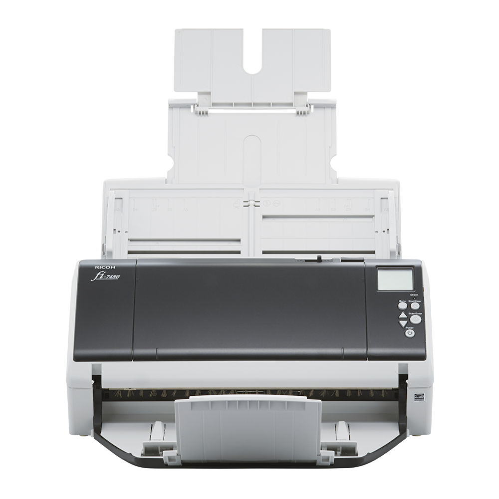 Ricoh fi-7480 A3 workgroup document scanner 80ppm USB 3.2 front