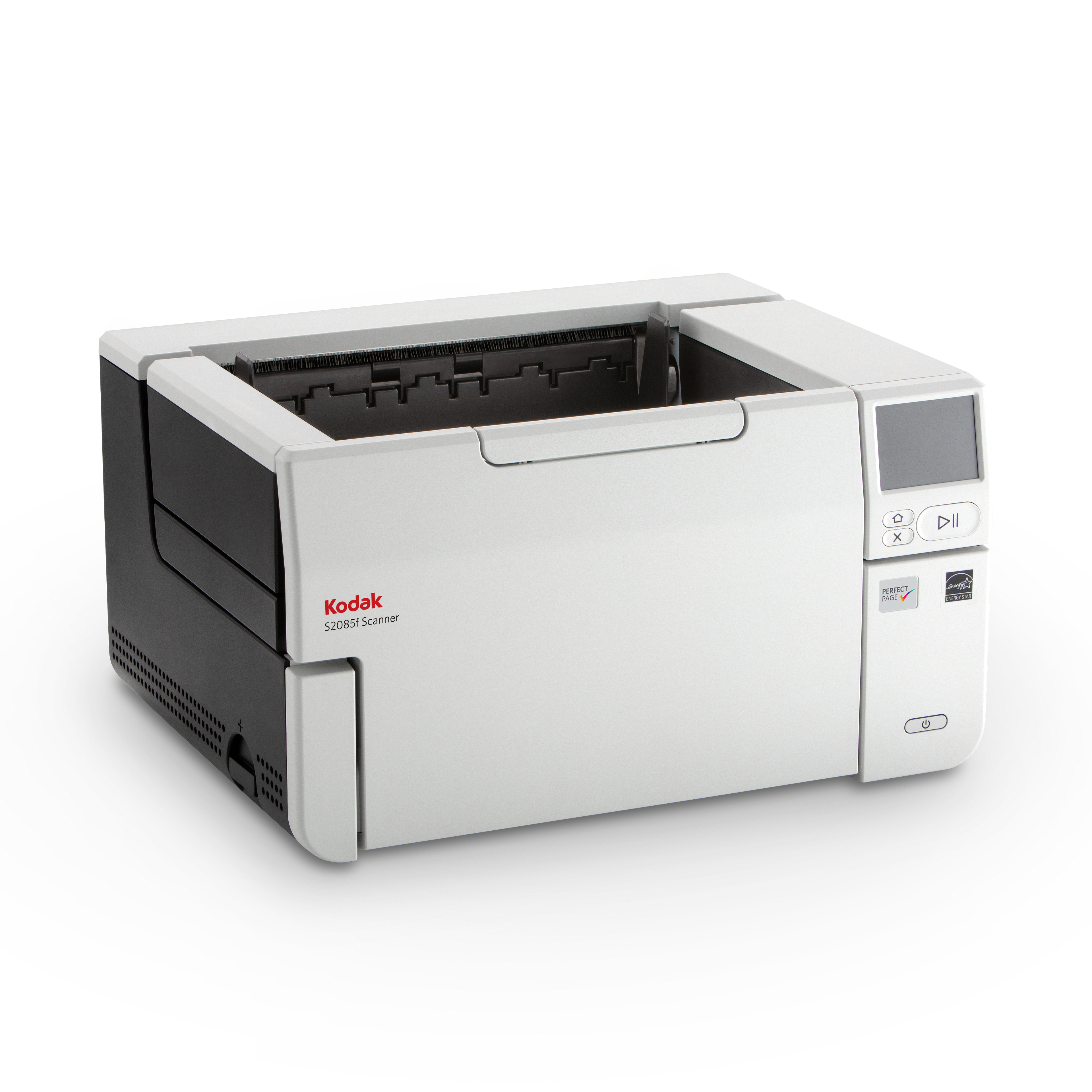 Kodak Alaris S2085f A4 document scanner with built-in book-edge flatbed 85ppm 600 dpi USB 3.2 Gen 1 (3.1 Gen 1) and Ethernet right