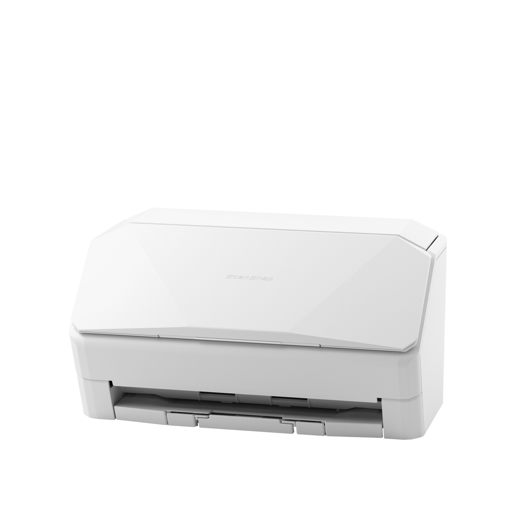 Ricoh ScanSnap iX2400 A4 document scanner USB 3.2 Gen 1 in white cover closed