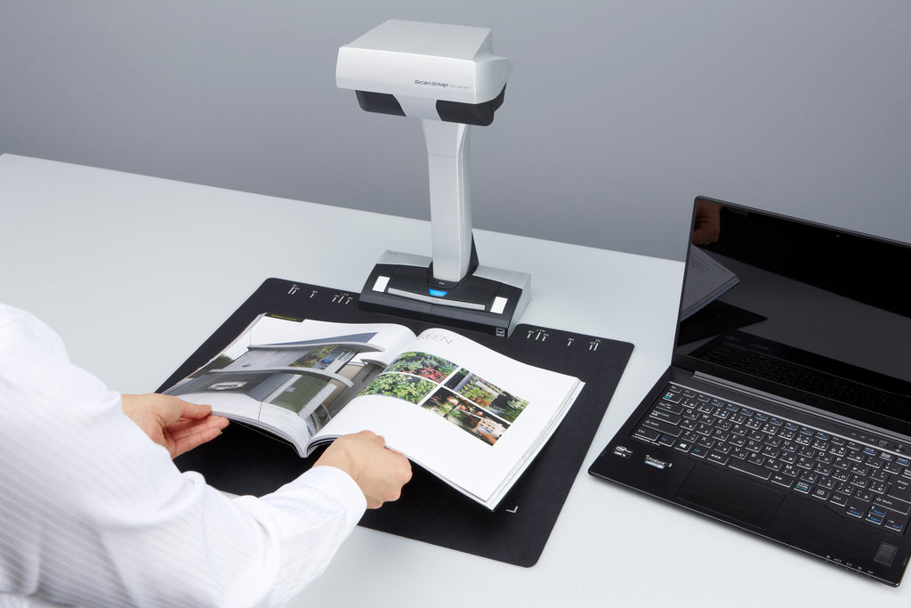 Ricoh ScanSnap SV-600 A3 overhead document scanner USB 2.0 lifestyle