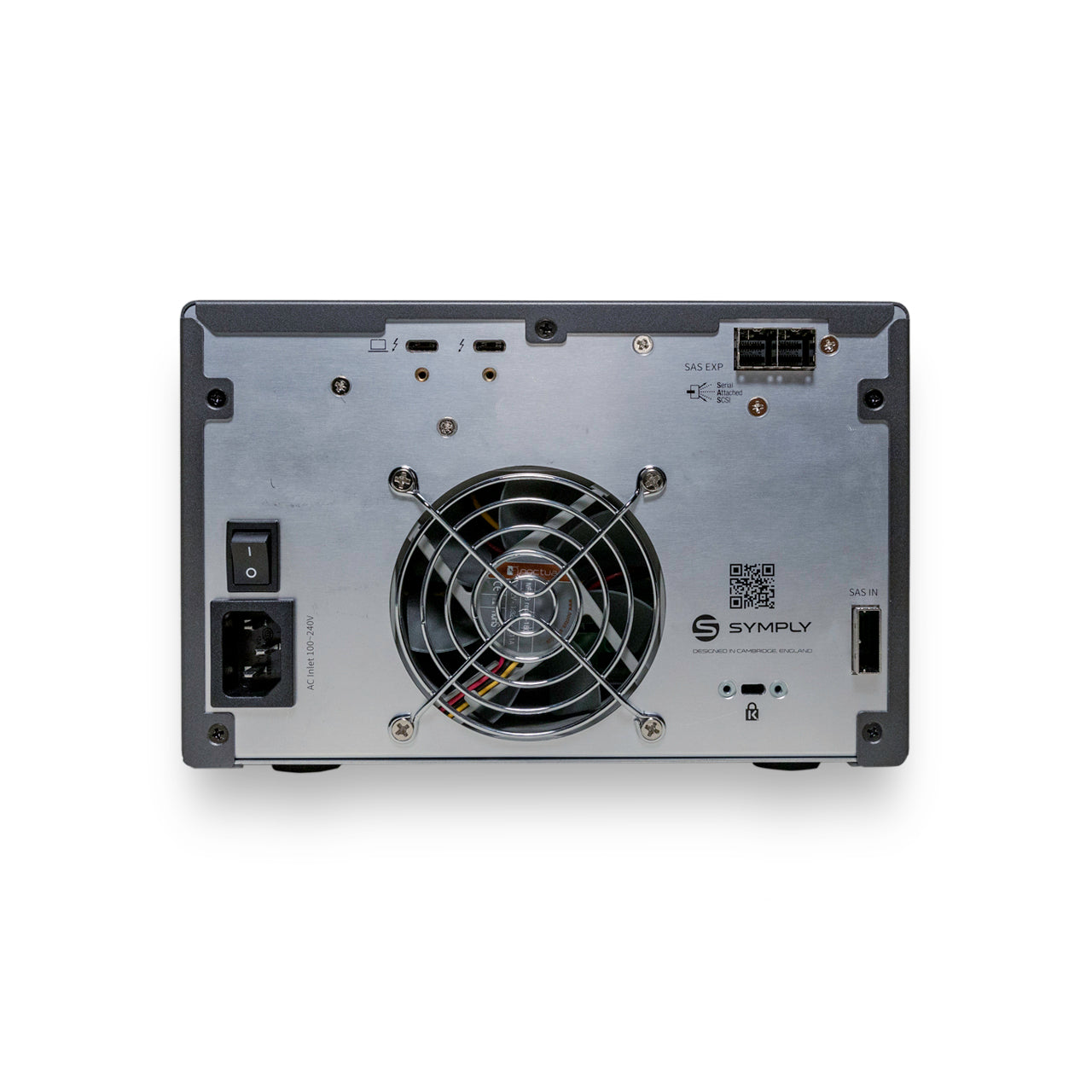 SymplyDIT XTF LTO tape drive rear