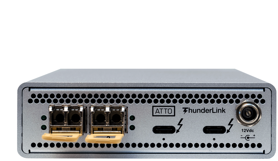 ATTO Thunderlink TLNS-3252-DE0 rear