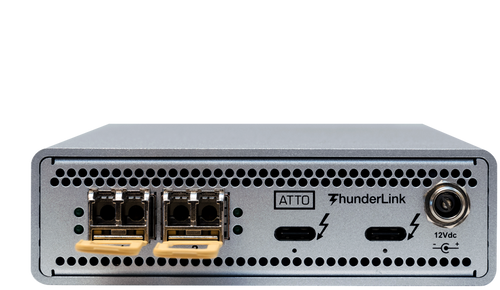 ATTO Thunderlink TLNS-3252-DE0 rear