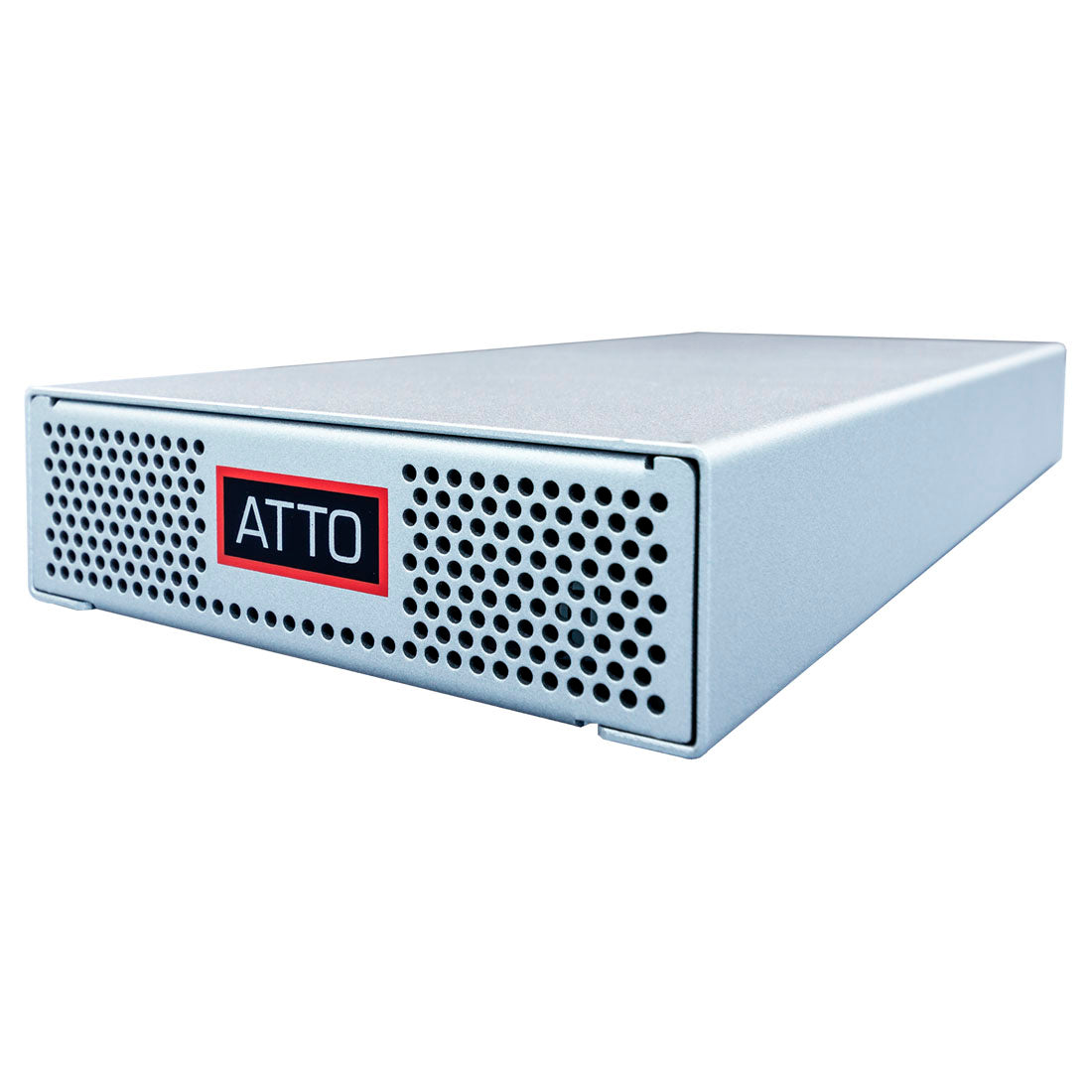 ATTO ThunderLink Dual-port Thunderbolt 5 front