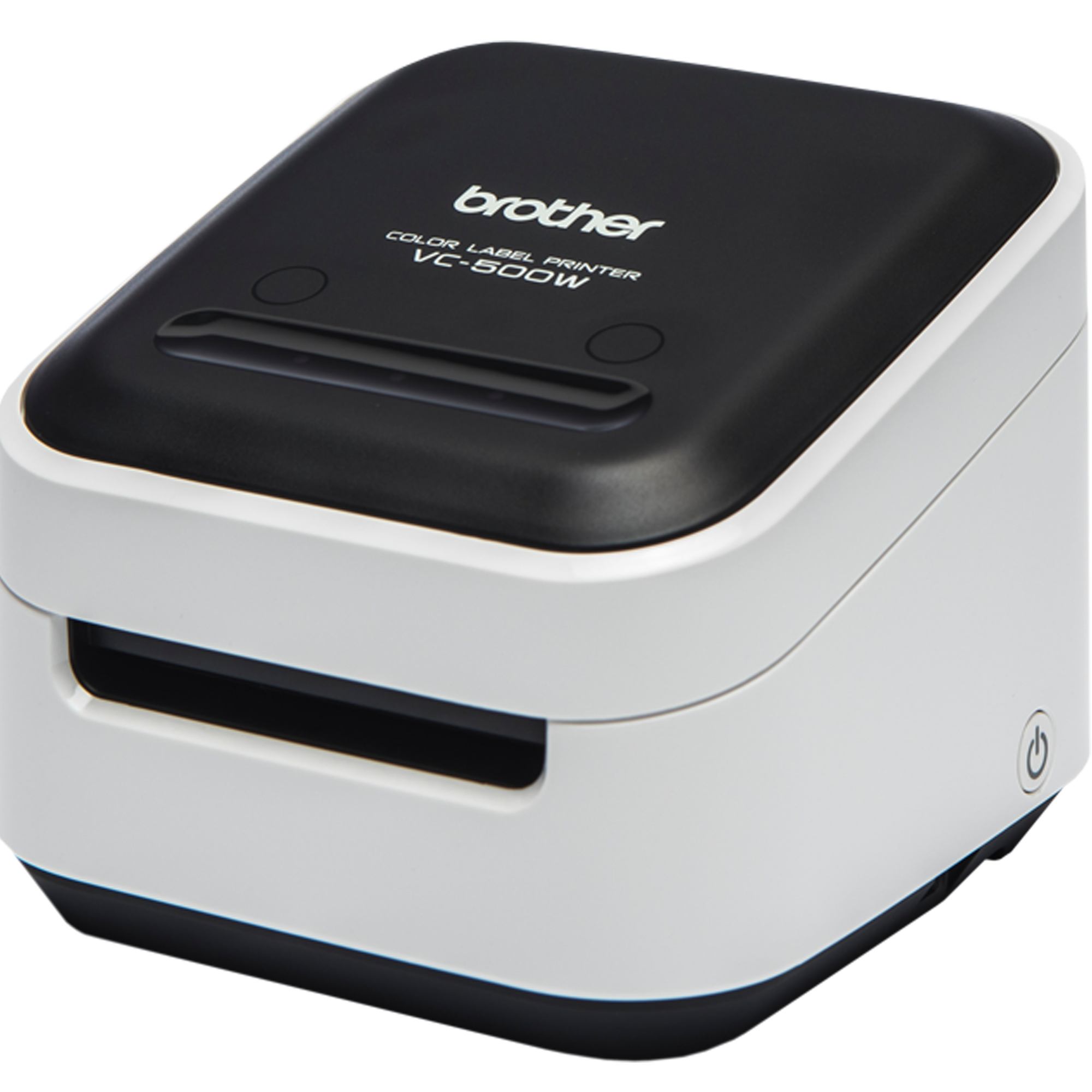 Brother VC-500WCR full colour label printer USB 2.0, Wi-Fi, up to 50mm wide labels left