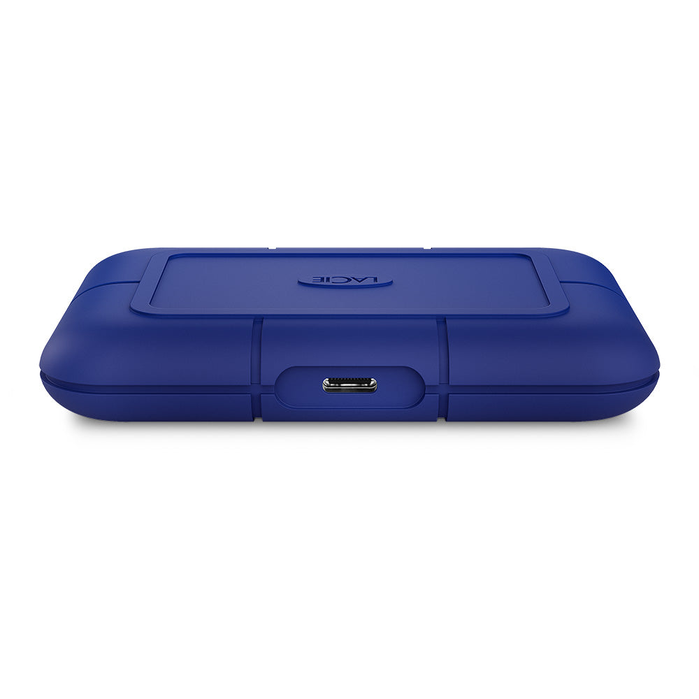 LaCie Rugged SSD Pro5 2TB portable Thunderbolt 5 NVMe (compatible with Thunderbolt 4 & USB 3.2 type C) external hard drive STNA2000400 port