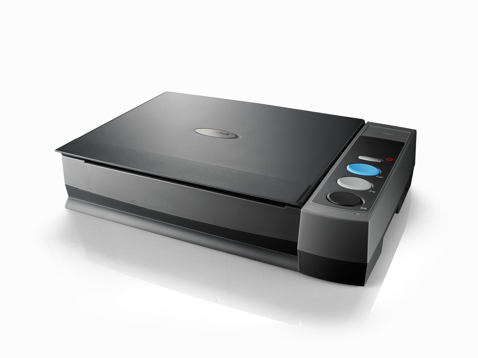 Plustek OpticBook 3800L A4 book-edge document scanner 1200 dpi USB 2.0 PC & Mac angle