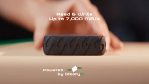 Glyph Atom EX80 1TB High-Intensity USB4 80Gbps portable SSD drive with Location Track A80EX1000