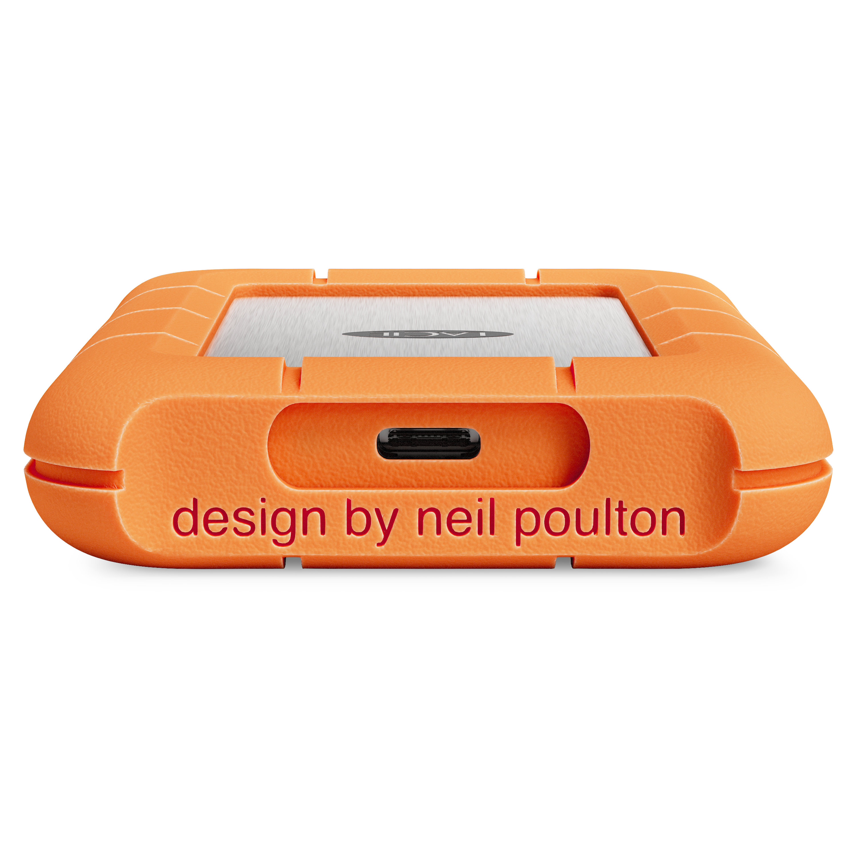 LaCie Rugged SSD4 1TB portable external SSD drive USB 40 Gbps and Thunderbolt 5 compatibility STND1000400 port