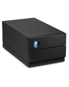 LaCie 2big RAID 48TB Professional desktop 2-bay RAID 0 & 1 hot-swappable IronWolf Pro drives USB 3.2 Gen 2 (USB-C) STHJ48000800