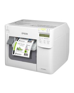 Epson ColorWorks TM-C3500 desktop colour inkjet label printer USB and Ethernet with NiceLabel software C31CD54012CD