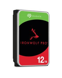 Seagate IronWolf Pro 3.5" 12TB SATA 6Gb/s 7200 rpm internal NAS hard drive ST12000NT001