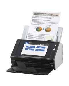 Fujitsu N7100E A4 network document scanner 25ppm Ethernet
