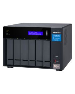 QNAP TVS-672XT-i3-8G 6-Bay Tower NAS Intel Core i3 8GB memory Thunderbolt 3 and 10GbE Ethernet LAN